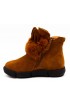 Сапоги детские Flois-Kids, нат.замша, шерсть, цвет коричневый, р-р 27-32 FL-W11277 SPZ 